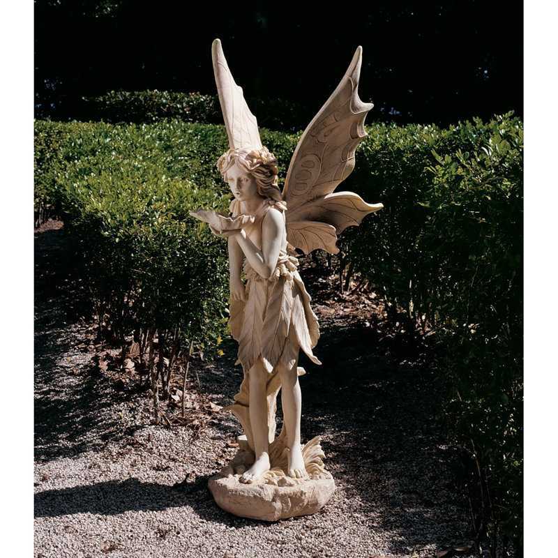 Design Toscano Grande Fairy of Kensington Garden Statue & Reviews Wayfair